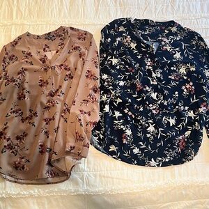 🌿Two - Floral Print Women's Tops,  Hilary Radley